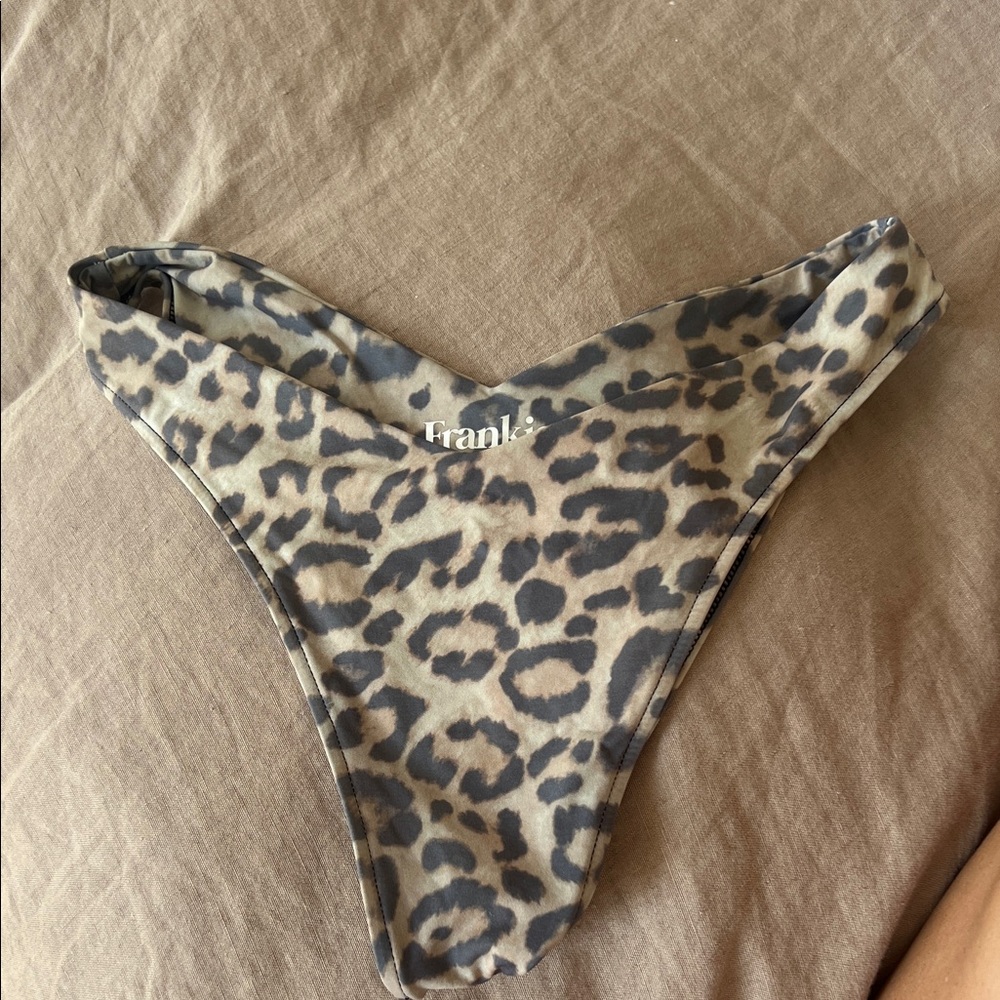 Frankie’s bikini Leopard Print Bikini Bottom